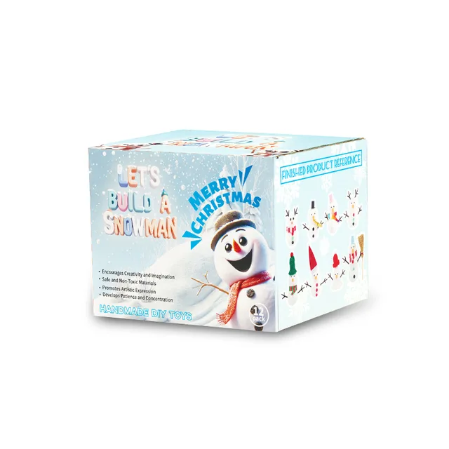 No Power Needed DIY Clay Snowman Kit