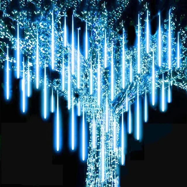 8 Strands Festive USB-Powered LED Streamer Lights for Deco