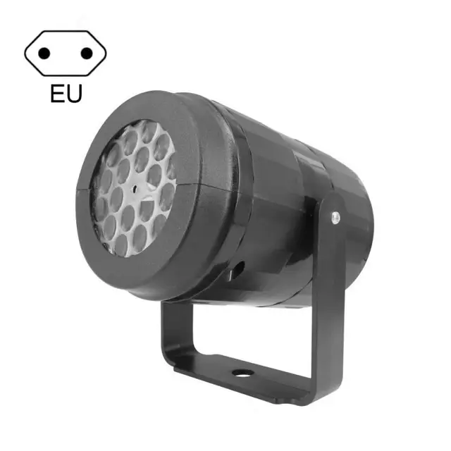 Snowflake Christmas Projector with Rotating LED Patterns - US Plug